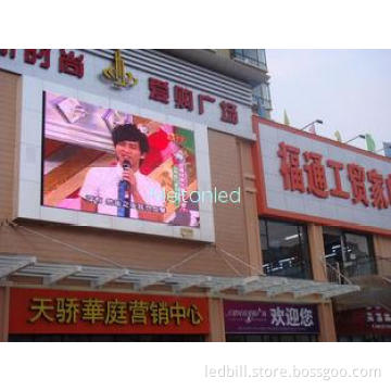Energy Saving 30 % 1R1G1B P10 Led Advertising Billboard Out